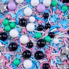 Picture of SPACE SUGAR SPRINKLE MIX EDIBLE SPRINKLES X 50G